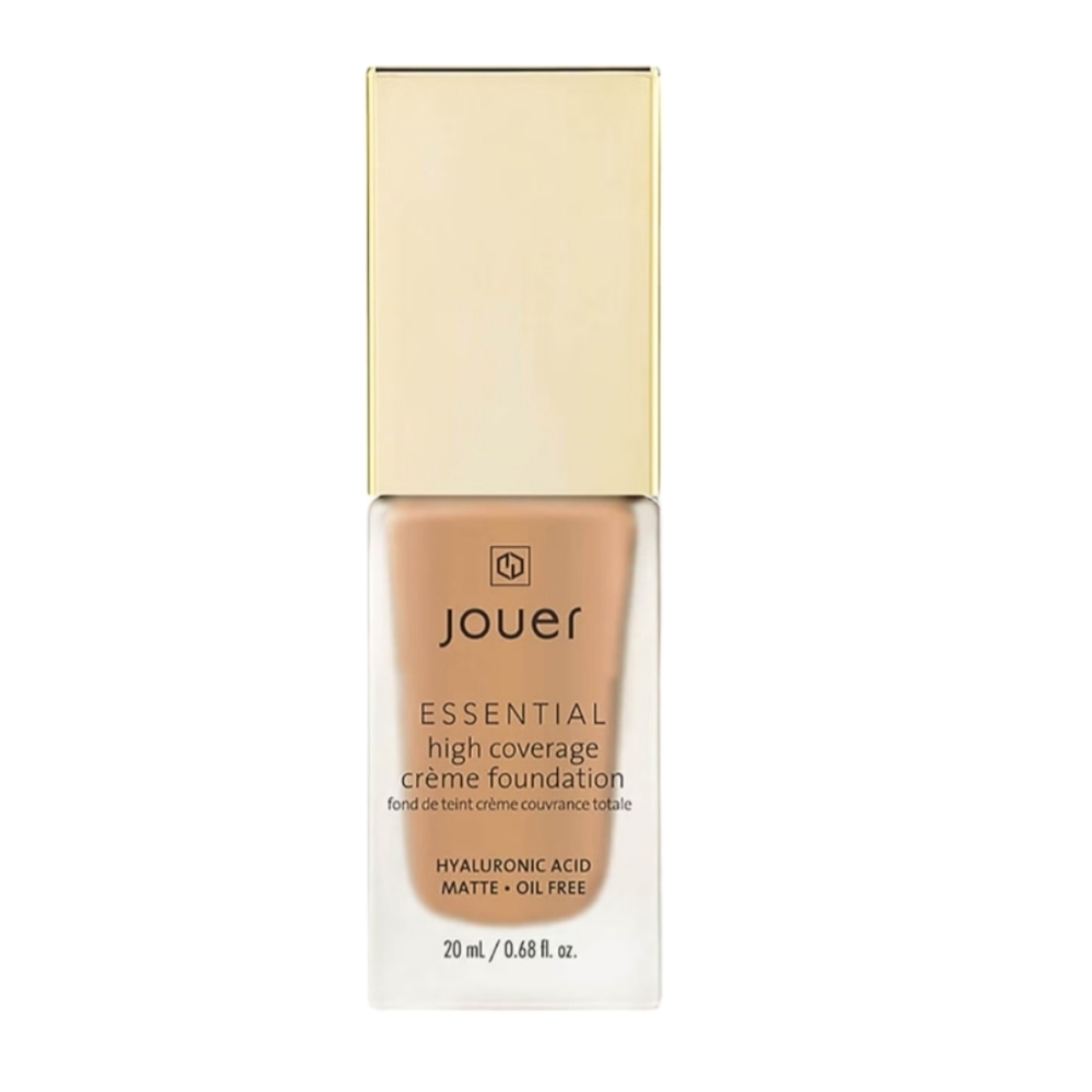 JOUER Essential High Coverage Creme Foundation Matte Oil-Free CHAI Longwear